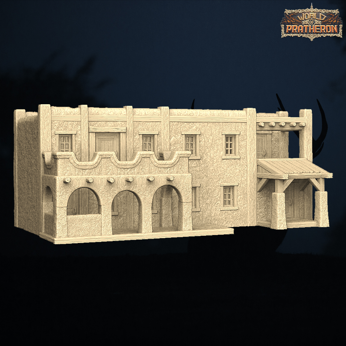 Old Wild Western Rush - Large House1
